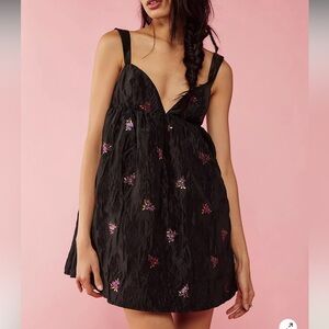 New | For Love & Lemons Sachi Mini Dress XS